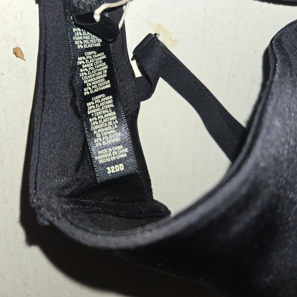 Skims Wireless Form T-Shirt Bra 32DD Onyx Black BR-WRL-1889 NWT - Picture 5 of 6